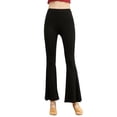 thumbnail image 2 of TFixol Pantalones de yoga para mujer, pantalones de entrenamiento suaves con parte inferior acampanada modal, 2 of 8