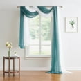 thumbnail image 3 of Warm Home Designs 55" W x 216" L Dusty Blue Bed Canopy for Queen Bed. BC D Blue 216, 3 of 4