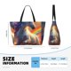 thumbnail image 4 of Disketp Rainbow Sunset Cloud White Horse Bolsa de Playa de Gran Capacidad, Bolso Impermeable y a Prueba de Arena para Mujer, Ideal para Playa, Piscina y Natación, 4 of 7