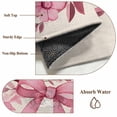 thumbnail image 6 of 3'x5' Area Rugs, Eucalyptus Flower Indoor Outdoor Area Rug for Living Room Bedroom, Pink Fruit Botanical Garden Florals Washable Bathroom Rugs Kitchen Floor Carpet Mats Home Decor Aesthetic, 6 of 8