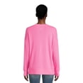 thumbnail image 4 of Time and Tru Women's Tunic Sweatshirt with High-Low Hem, Sizes XS -4X, 4 of 5