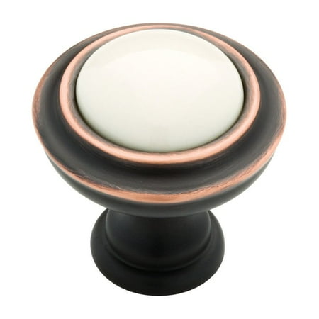 Liberty Hardware 1.4 in. Ceramic Insert Cabinet Knob