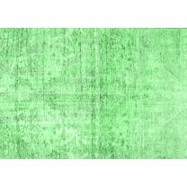 Ahgly Company Indoor Rectangle Persian Emerald Green Traditional Area Rugs, 5' x 7'