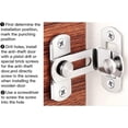 thumbnail image 2 of Barn Door Lock, 90 Degree Right Stainless Steel Angle Door Latch Buckle for Doors and Windows, 2 of 4