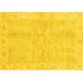thumbnail image 1 of Ahgly Company Indoor Rectangle Oriental Yellow Traditional Area Rugs, 3' x 5', 1 of 4