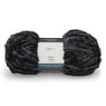 thumbnail image 3 of Mainstays Velvet Yarn, 80 yd, Rich Black, 100% Polyester, Super Bulky, Pack of 3, 3 of 5
