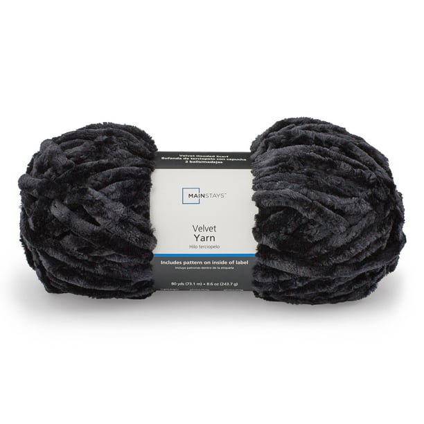 Mainstays 80 Yd Velvet Yarn 100 Polyester Walmart Com