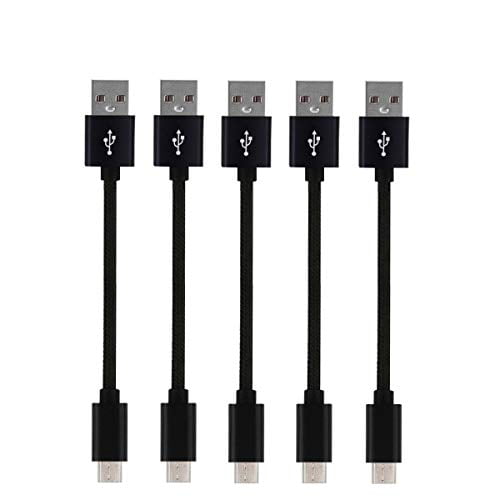 Accessories and More Black Tablets Virtual Reality - 24-Pack 3.3FT/1M High Speed Certified Wearables 1A Charger Cord for Phones Cable Audio