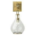 thumbnail image 4 of Jamie Young Co Tear Drop Hanging Iron Metal/Glass Wall Sconce in Antique Brass, 4 of 5