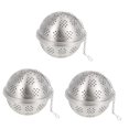 thumbnail image 4 of SOPOTUTU Tea Infuser Set of 3 - Premium Stainless Steel Fine Mesh, , Ideal for Loose Leaf Tea Brewing, 4 of 8