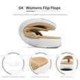 thumbnail image 6 of Women's Summer Thong Sandals Comfort Heel Cushion Support-Soft Non Slip Soles Flip Flops, 6 of 9