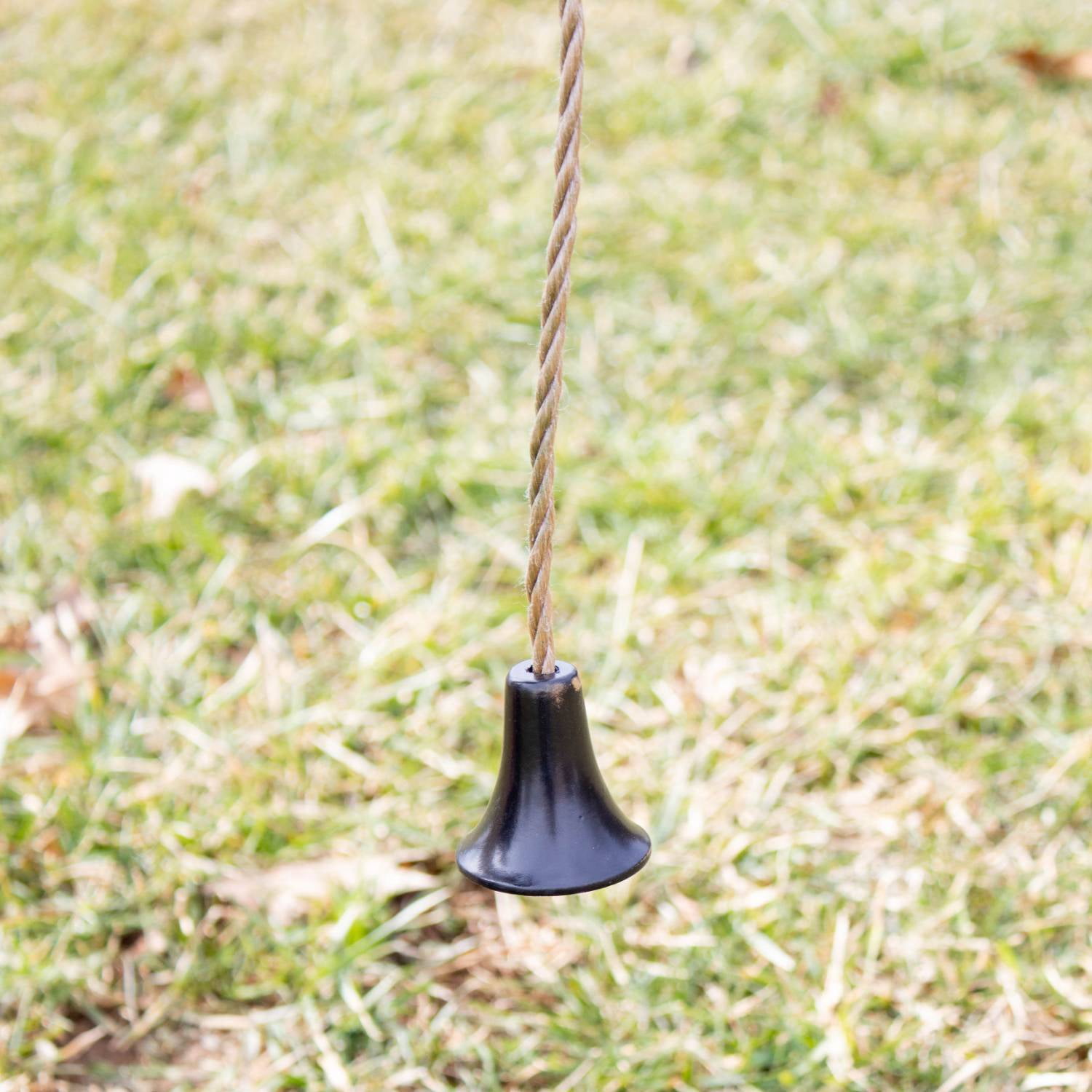 Lehman's Farm Dinner Bell Classic Ringing Cast Aluminum 14 inch Black