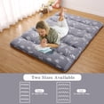 thumbnail image 4 of Huisuilinss Japanese Floor Mattress,Futon Mattress,Twin Size Tatami Mat,Full Sleeping Pad,Japanese Style Floral Pattern Floor Bed For Camping Travel Guest Room Bedroom RV, 4 of 8