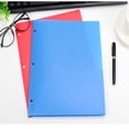thumbnail image 6 of (6PCS)Folders With Pockets 3 Hole Punched, Binder Folders, For Store Notes, Test Papers, Stationery Or Unfinished Assignments, For School,Office,Home, 6 of 6