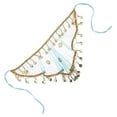 thumbnail image 4 of Velo para danza exótica, accesorio de vestuario, velo tribal transpirable, velo para danza india, 4 of 7