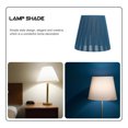 thumbnail image 3 of HINTRMENT Desktop Lamp Shade Blue Cloth for Office 1PC, 3 of 5