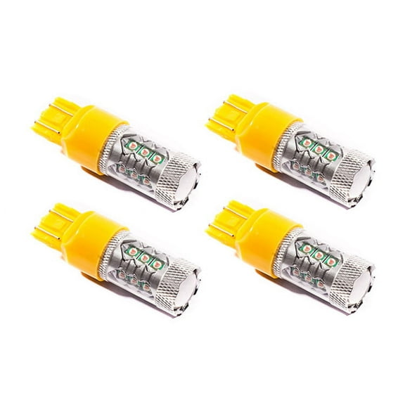 7443 LED Bulb XP80 LED Amber Set of 4 Diode Dynamics DD0114Q