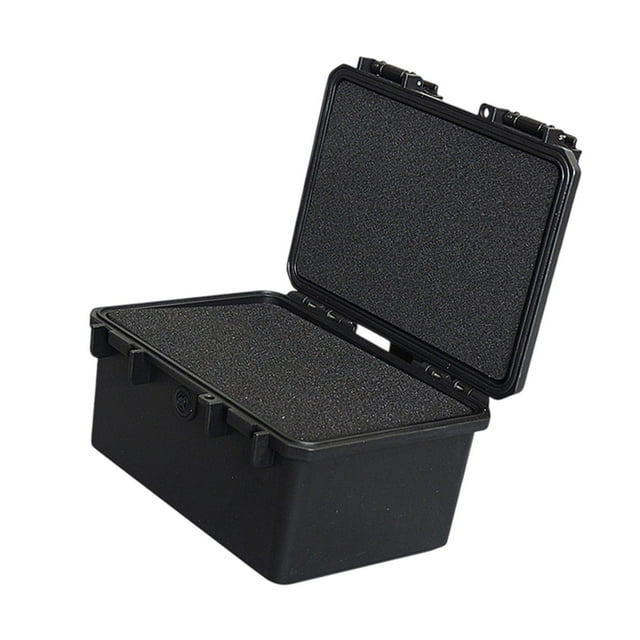 Herramientas de instrumentos Caja de almacenamiento duro estuche a prueba de salpicaduras anti -impacto con organizador de hardware de inserción de