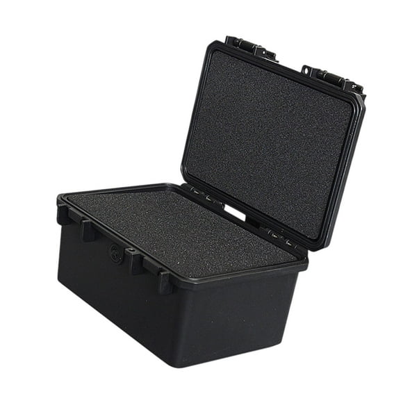 Herramientas de instrumentos Caja de almacenamiento duro estuche a prueba de salpicaduras anti -impacto con organizador de hardware de inserción de