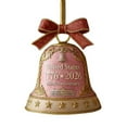 thumbnail image 2 of USA 250th Anniversary Bell Ornaments 2025 Christmas Tree Hanging Decorations, 2D Metal Gold Jingle Bells Hanging Doorbell Xmas Ringbell Vintage Doorbell for Patriotic Holidays Party(Pink), 2 of 3