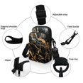 thumbnail image 5 of HELLHERO Marble Mother's Day Double Deck Women Messenger Bag Vintage for Outdoor Travel Daily Use, 5 of 7