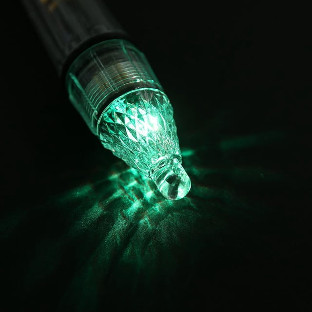 Pescado que atrae la luz del señuelo bajo el agua Flash de pesca LED ()(17CM) Verde Sywqhk Para Estrenar