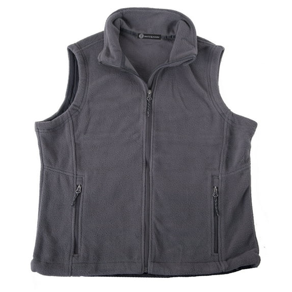 Woman's fleece Vest Polar Fleece Vest for Woman with Zippered Pockets
