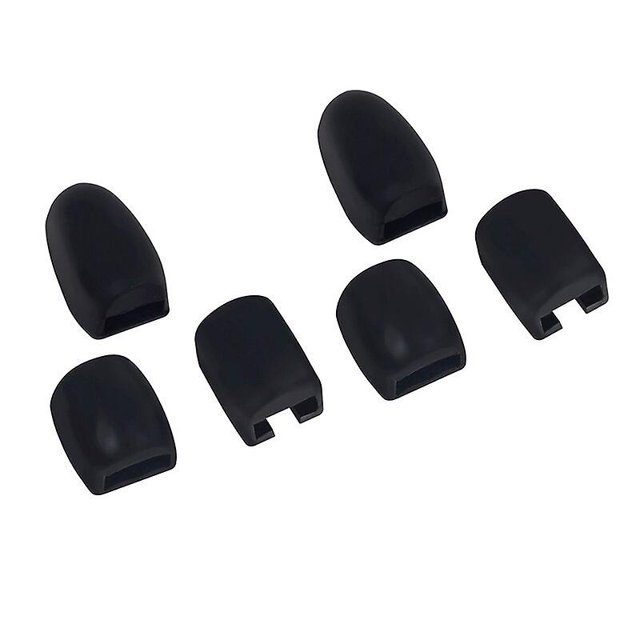 Pack Of 6 Saxophone Key Risers Soft Silicone Sax Thumb Rest Cushion Protector Durable For Alto Tenor Soprano Saxophone Accessory