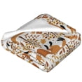thumbnail image 2 of Bingfone Autumn Fox with Brown Plants Print Flannel Fleece Blanket Throw Blanket for Bed,Sofa,Couch,Travel,Camping(80"x60" ), 2 of 8