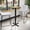 Natural, variant on Emma + Oliver 24"RD Natural Laminate Bar Table Top-22"x22" Base/Foot Ring