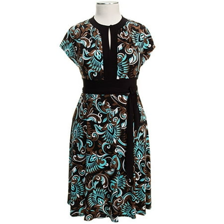 Women's Plus Flora Jersey Dress