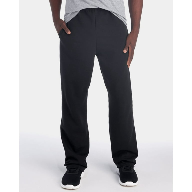 Jerzees Open Bottom Sweatpants with Pockets for Men Walmart