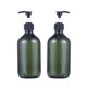thumbnail image 1 of 2PCS 500ml Empty Shampoo Bottles Opaque Versatile Pump Bottle Drip-free Lotion Container Hand Soap Dispenser (Green), 1 of 6