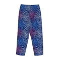 thumbnail image 5 of Daiia Ireworks In The Night Sky Women's Sleep Pant with Pockets and Drawstring,Pajama Pants-Large, 5 of 9