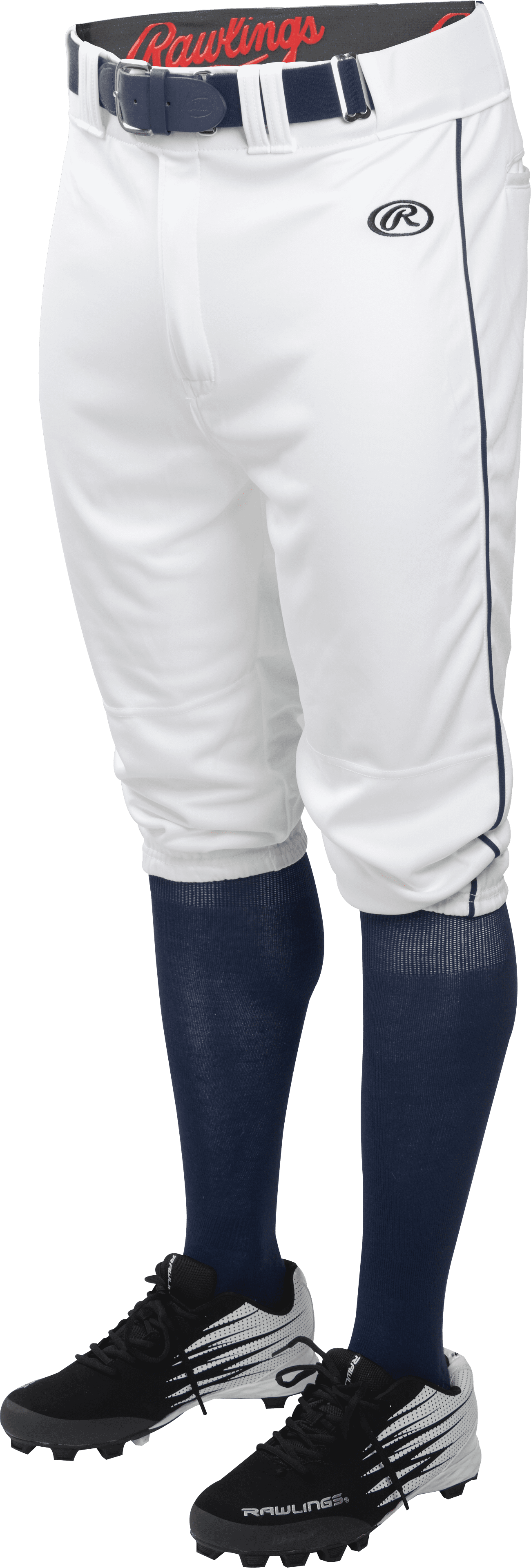 Rawlings Men's Launch Knicker Piped Baseball Pant