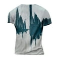 thumbnail image 4 of Mens Vintage Designer Raglan T-Shirt Short Sleeve Printed Summer Round Neck Top Casual T-Shirt, 4 of 5