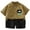 Z171-Dark Green, variant on Baby Boy Clothes 12 Months+ Boys Summer Outfits Casual Plaid Short Sleeve Shirt And Pants Set Breathable Comfortable Kids Two Piece Clothing For Daily Wear Age 2 8,Size 2-3 Years