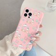 thumbnail image 1 of Phone Case for For Apple iphone 13 Pro Max 13Mini Girls Anti-drop Cartoon Cinnamoroll Kuromi Hello Kitty Silicone Printed Cover ZR, 1 of 7