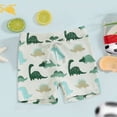 thumbnail image 2 of TOWED22 Toddler Swim Trunks Quick Dry Toddler Bathing Suits for Boys Swim Shorts Baby Swimsuit Boys Board Shorts Kids Swimwear Light Green,12-18 M, 2 of 4