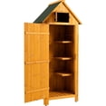thumbnail image 5 of Outdoor Tool Cabinet with Side Hook / Hang Shovels and Brooms, 5 of 7