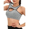thumbnail image 2 of Soft Padded Sport Bras for Women Supportive for Yoga Running Workout Exercise, 2 of 7