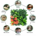 thumbnail image 4 of 3/2/1pcs Artificial Plant Wall Panels Topiary Hedge Plant Privacy Hedge Screen UV Protected Decor Faux Greenery Wall for Outdoor & Indoor Garden Fence Backyard, 4 of 6