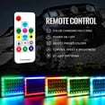 thumbnail image 3 of Xprite 36W Track Series 4x6" LED Headlights with RGB Halo and Remote Control - Set of 2, 3 of 7