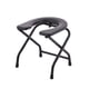 thumbnail image 2 of Asiento de inodoro plegable Perfecl Antideslizante Cómodo Fácil de lavar Altura 38cm, 2 of 8