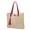 Red, variant on Straw Handbags Women's Summer Beach Straw Bucket Tote Bag Straw Woven Handbag Tassel Shoulder Bag Purse