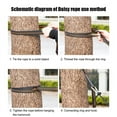 thumbnail image 6 of 2/1PCS High Bearing Capacity Hammock Straps Breaking Strength Polyester Hammock Belt Rope With Ring Buckle Camping Accessories, 6 of 10