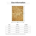 thumbnail image 5 of Hirioo Old Vintage Map Of Sea for Flannel Blanket, Cozy and Warm Throw for Bed or Couch ,Perfect for All Seasons-50"x40", 5 of 6