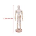thumbnail image 2 of Wooden Joints Person Decorative Model Photo Prop Wood Craft Groceries Household Bedroom Desktop Ornament Creative Gift Decor (Joint Man), 2 of 2