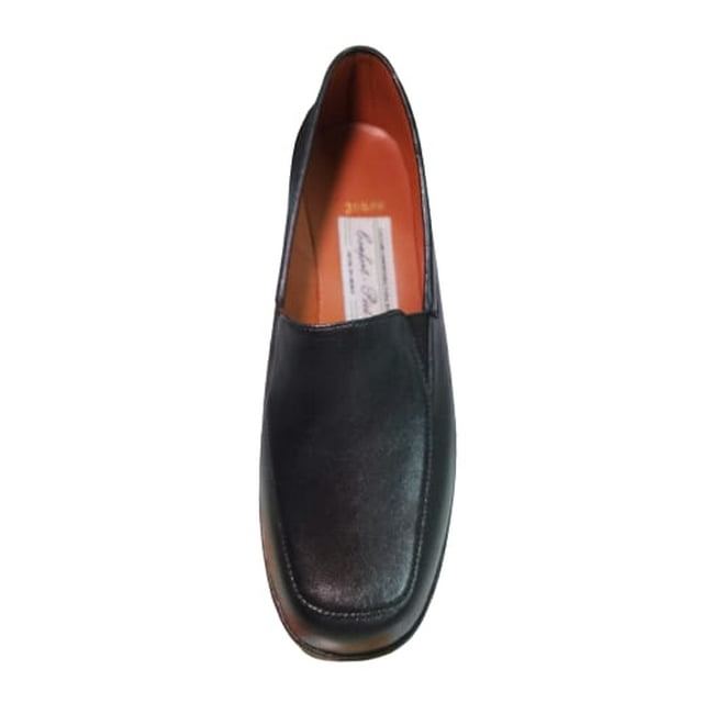 Zapato Piel Dama Negro Comfort Clicks Calzado 23cm