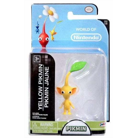 Super Mario World of Nintendo Yellow Pikmin Mini Figure